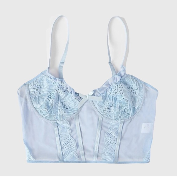 SHEIN Tops - Blue crop top